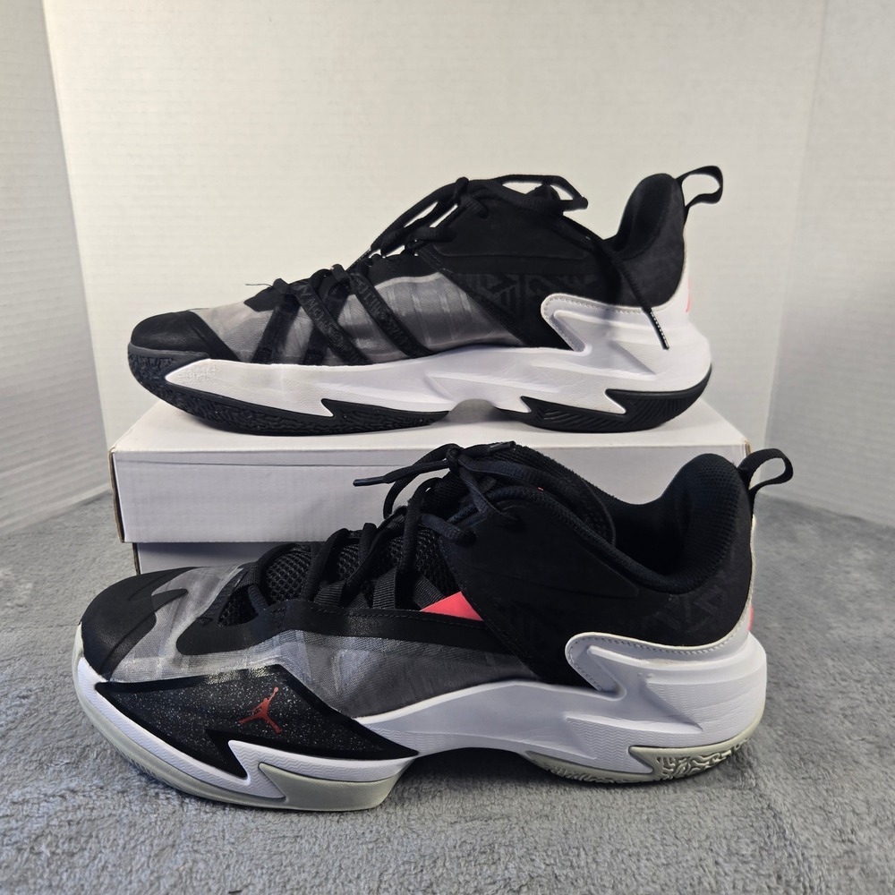 Jordan Westbrook One Take 3 Mens 10.5 Basketball Shoes Black Crimson DC7701-001